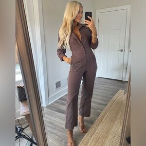 NWT PISTOLA Campbell Brown Jumpsuit